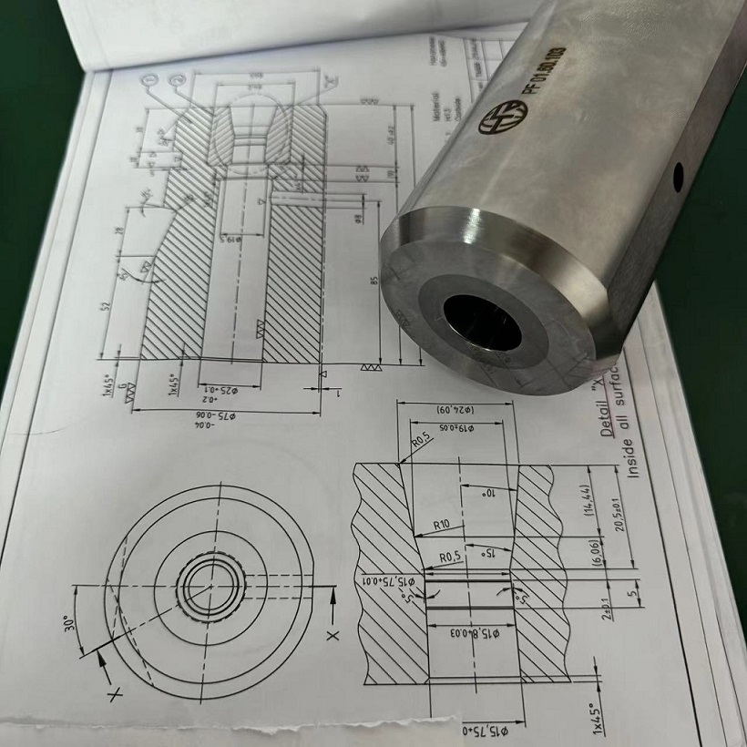 Matrices d'extrusion de carbure de tungstène, moules de réduction en carbure